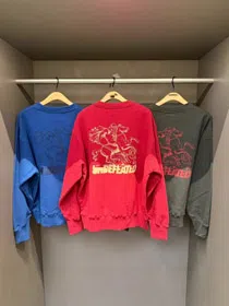 UNDEFEATE UND New Loose Crew Neck Sweatshirt-6431