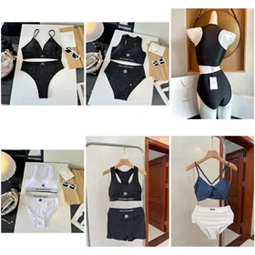 Balenciaga Two-Piece Swimsuit Set-6476