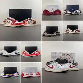 Air Jordan 1 Low Comfortable Athletic Sneakers-6621