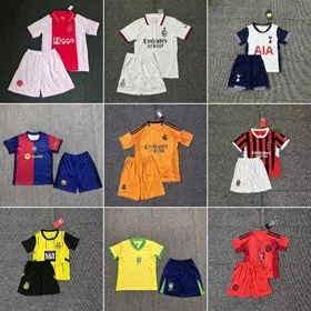 Adidas Nike Ajax Away Soccer Bayern Munich Football Jersey and Shorts Set-6649
