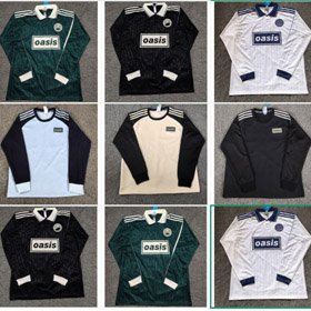 Adidas Oasis Live 25 Long-Sleeve Football Jersey-6730