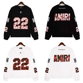 Amiri men's casual hooded sweatshirt-2536