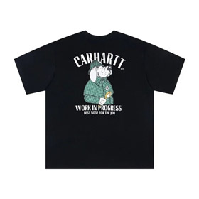 Carhartt WIP Inspector Animal Print Crew Neck Short Sleeve T-Shirt-2799