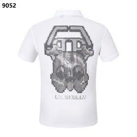 PP PHILIPP PLEIN Round Neck Printed Short-Sleeved T-Shirt2800